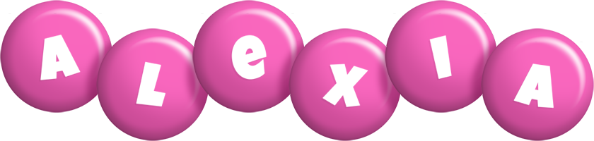 Alexia candy-pink logo