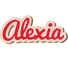 Alexia chocolate logo