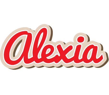 Alexia chocolate logo