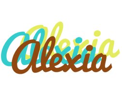 Alexia cupcake logo