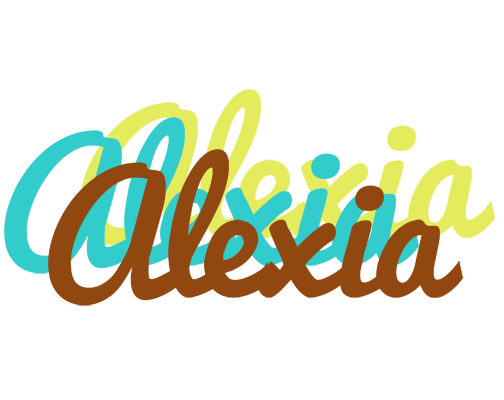 Alexia cupcake logo