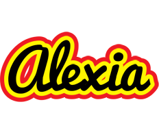 Alexia flaming logo