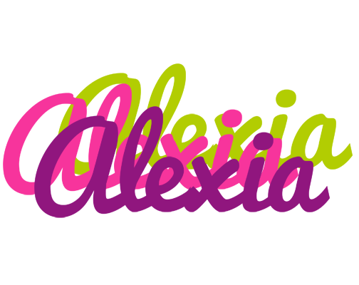 Alexia flowers logo