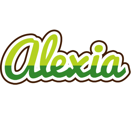 Alexia golfing logo