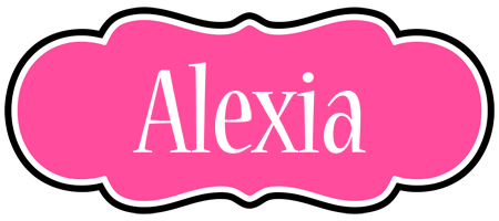 Alexia invitation logo