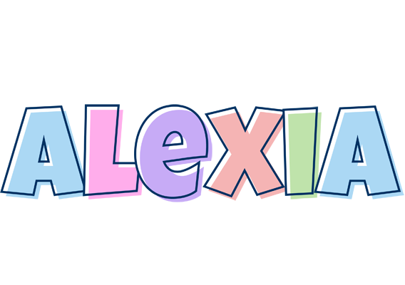 Alexia pastel logo