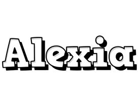 Alexia snowing logo