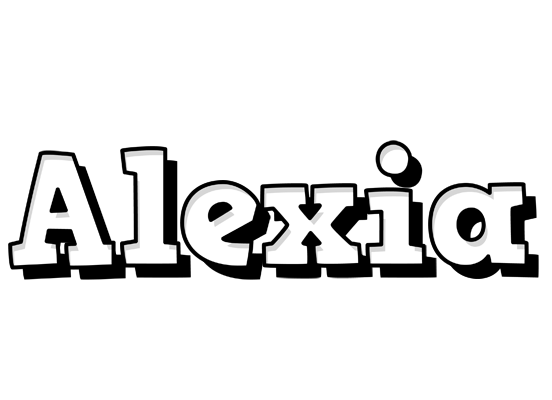 Alexia snowing logo