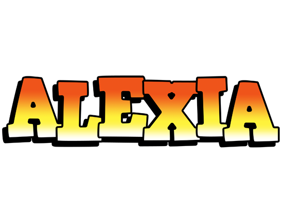 Alexia sunset logo