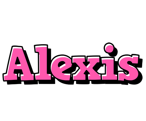 Alexis girlish logo