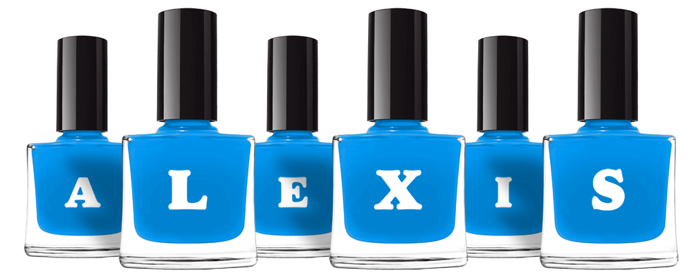 Alexis glossy logo