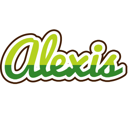 Alexis golfing logo