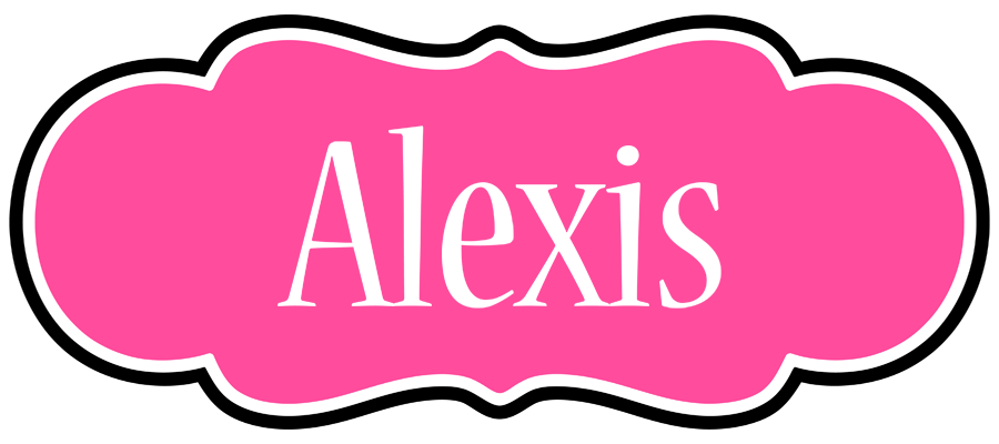 Alexis invitation logo