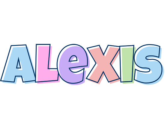 Alexis pastel logo