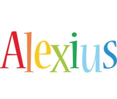 Alexius birthday logo