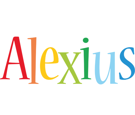 Alexius birthday logo