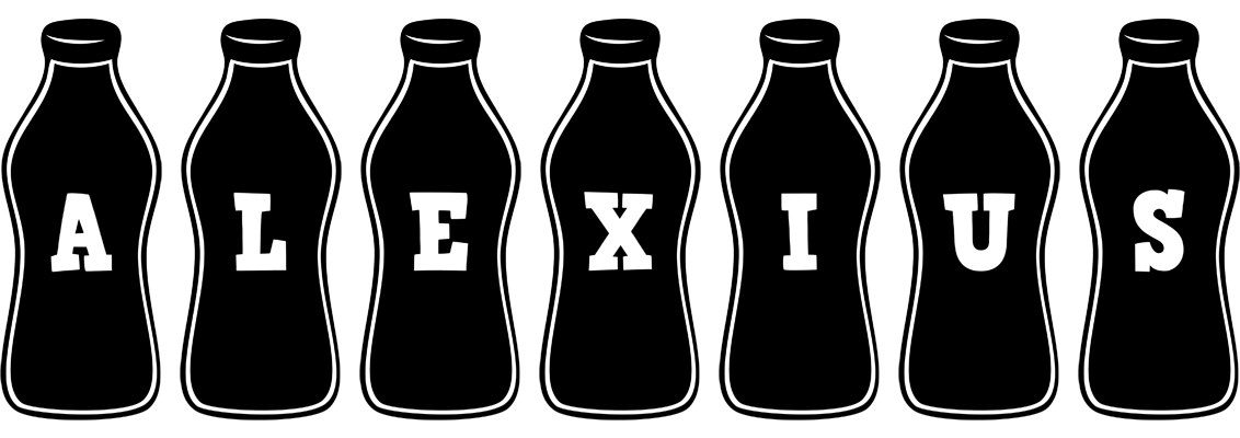 Alexius bottle logo