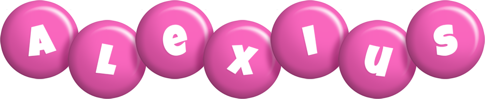 Alexius candy-pink logo