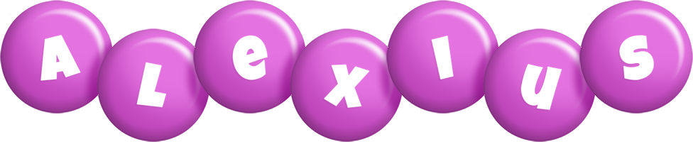 Alexius candy-purple logo