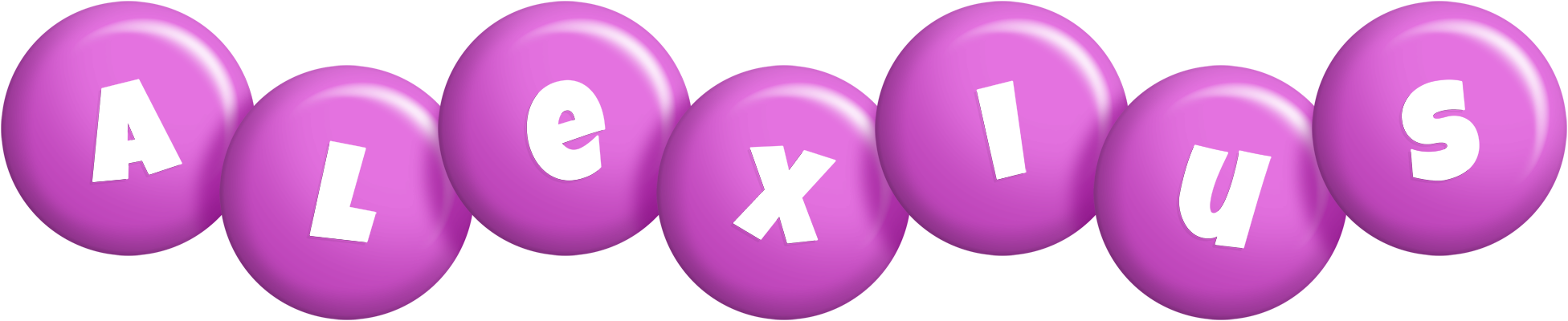 Alexius candy-purple logo
