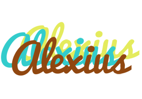 Alexius cupcake logo