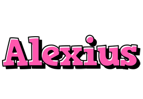 Alexius girlish logo