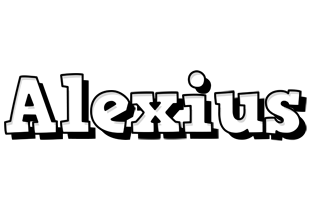 Alexius snowing logo