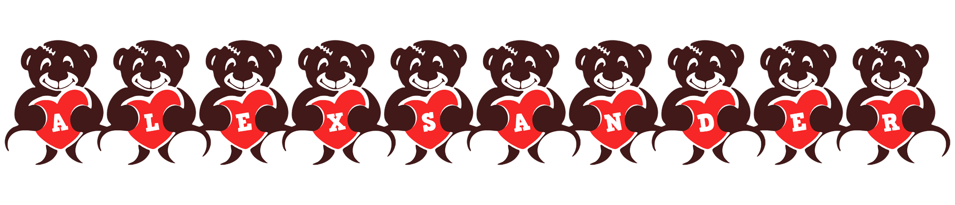 Alexsander bear logo