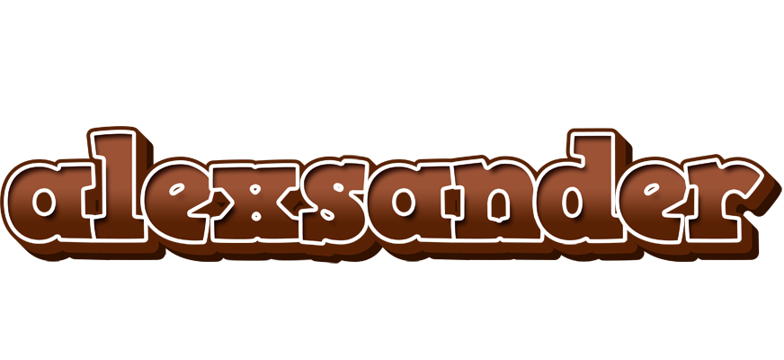 Alexsander brownie logo