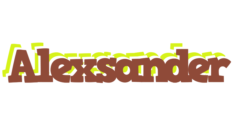 Alexsander caffeebar logo