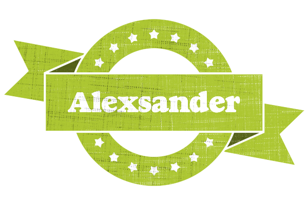 Alexsander change logo