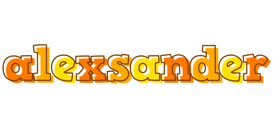 Alexsander desert logo