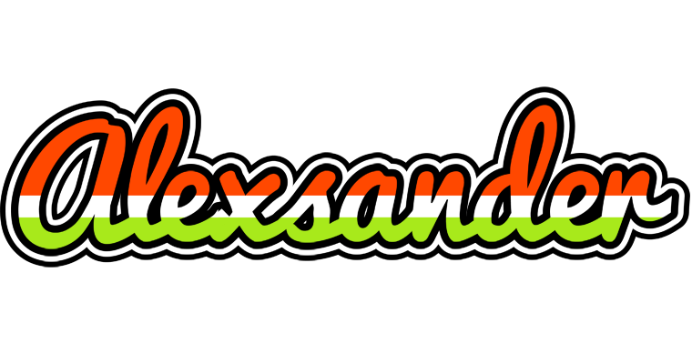 Alexsander exotic logo