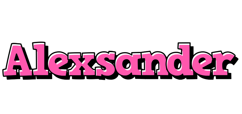 Alexsander girlish logo