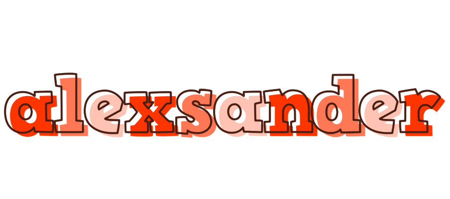 Alexsander paint logo