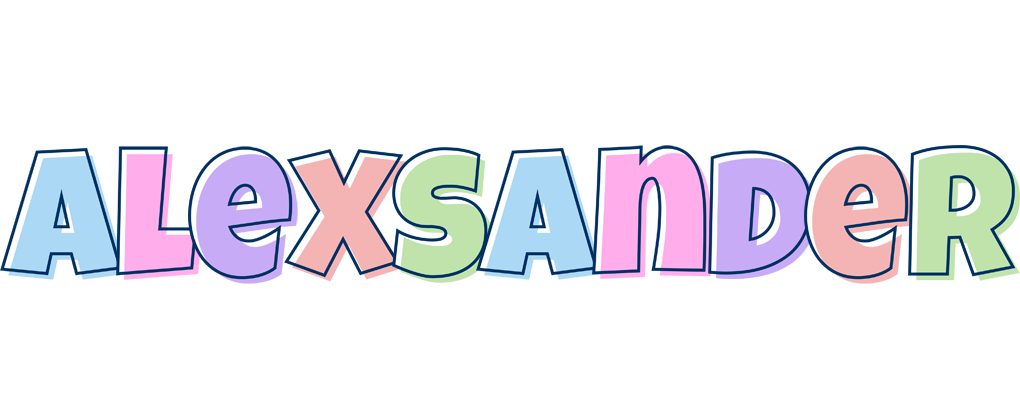 Alexsander pastel logo