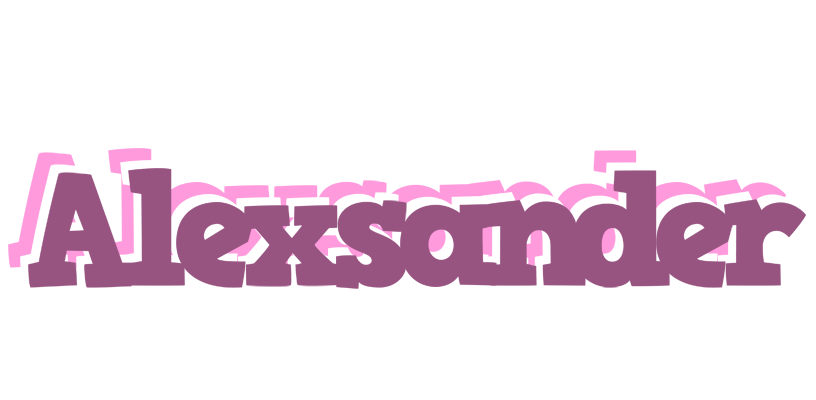 Alexsander relaxing logo