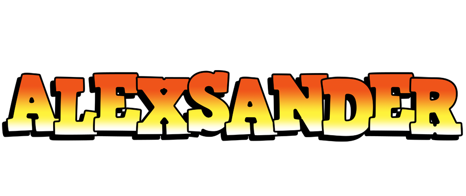 Alexsander sunset logo