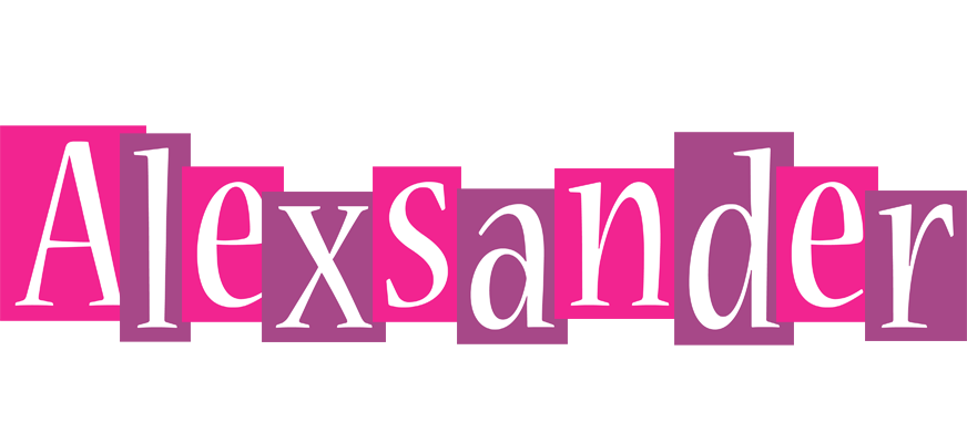 Alexsander whine logo