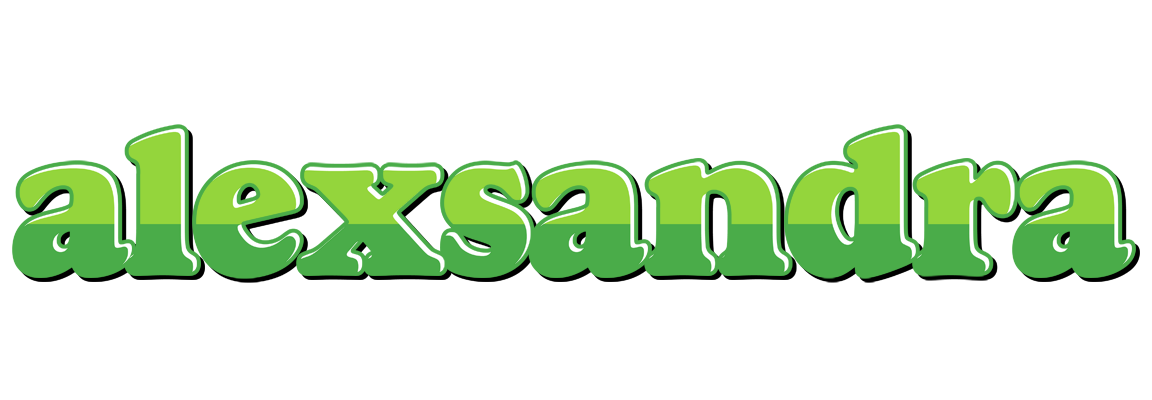 Alexsandra apple logo