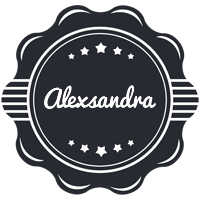 Alexsandra badge logo