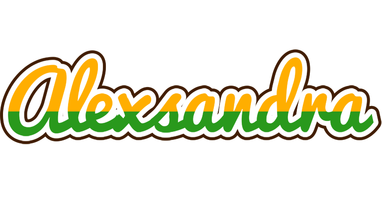 Alexsandra banana logo