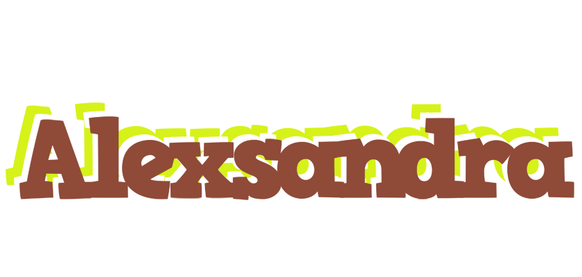 Alexsandra caffeebar logo