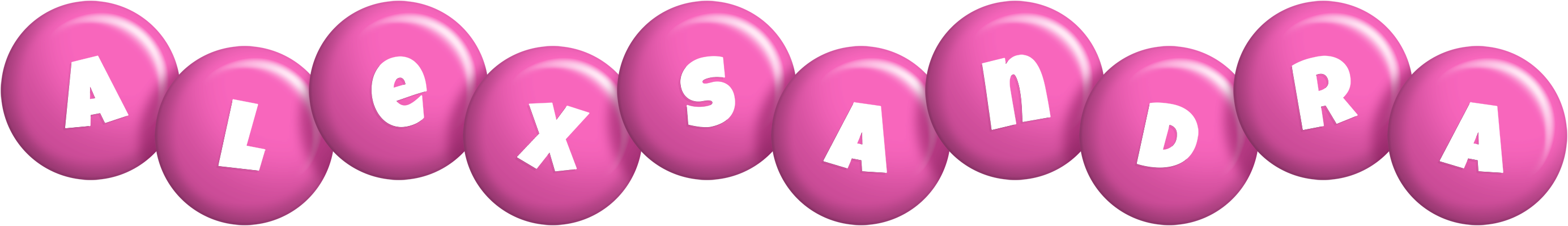 Alexsandra candy-pink logo