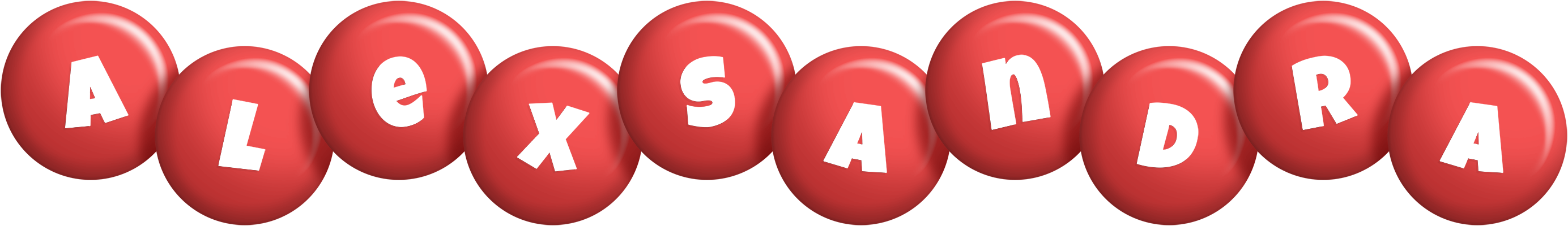 Alexsandra candy-red logo