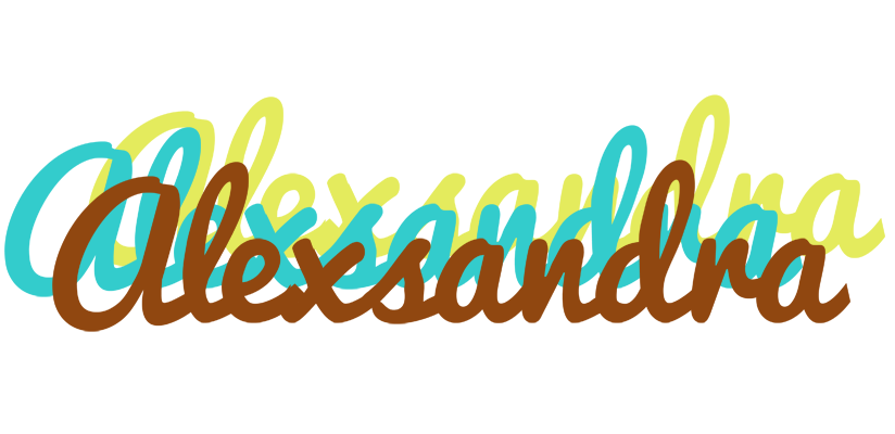 Alexsandra cupcake logo