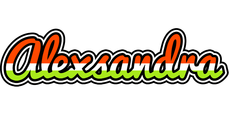 Alexsandra exotic logo
