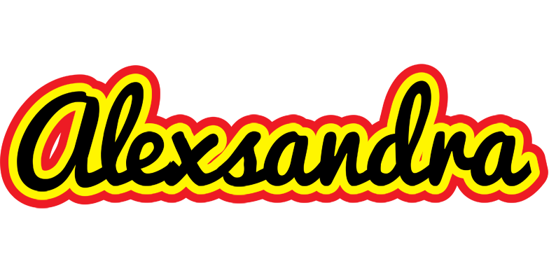 Alexsandra flaming logo