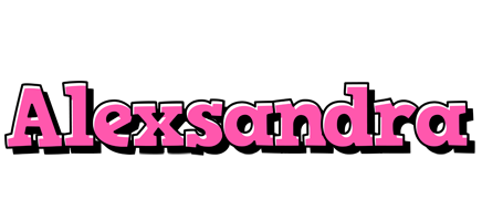 Alexsandra girlish logo