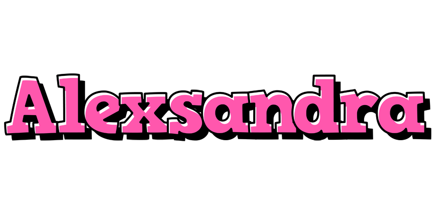 Alexsandra girlish logo